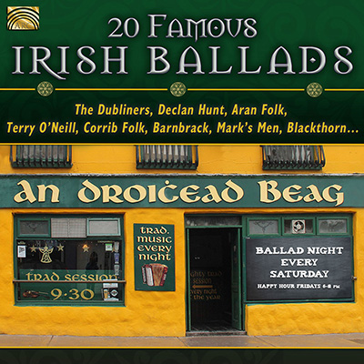 20 Famous Irish Ballads - The Dubliners  Declan Hunt  Aran Folk  Terry ONeill