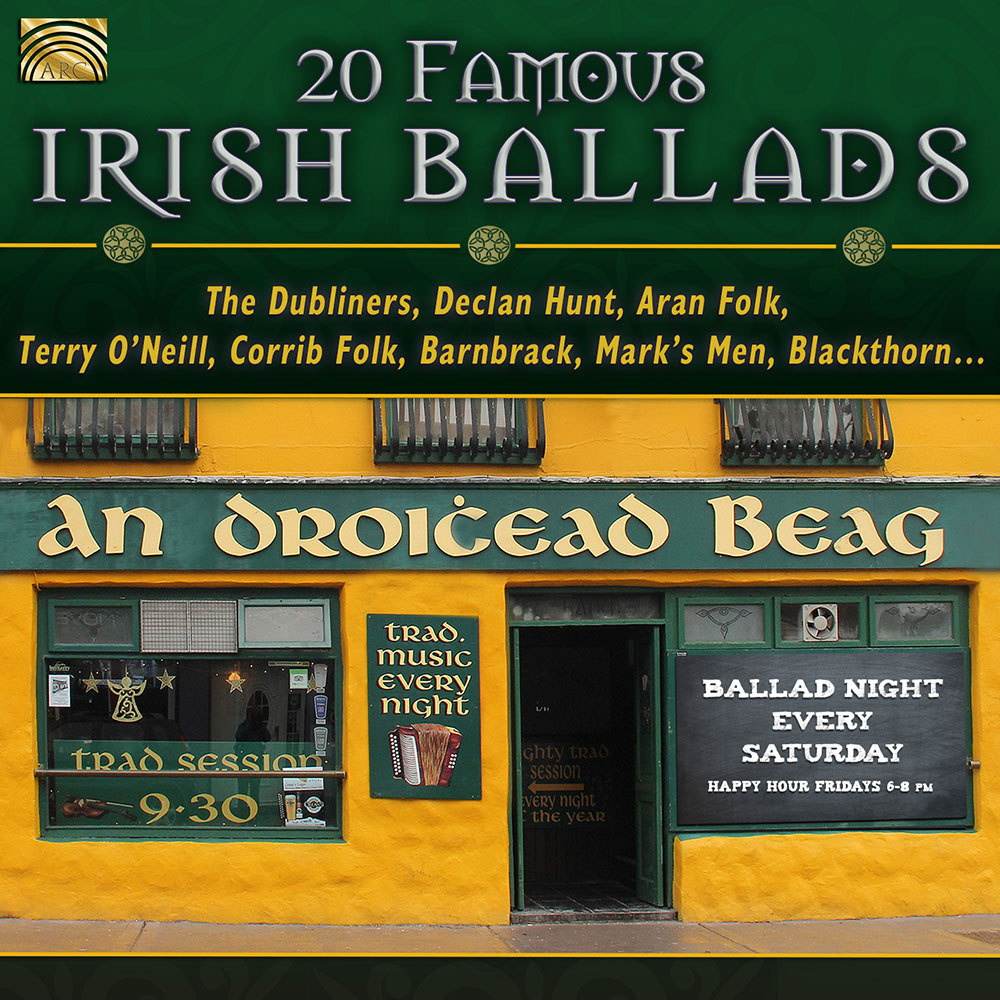 20 Famous Irish Ballads - The Dubliners  Declan Hunt  Aran Folk  Terry O’Neill…
